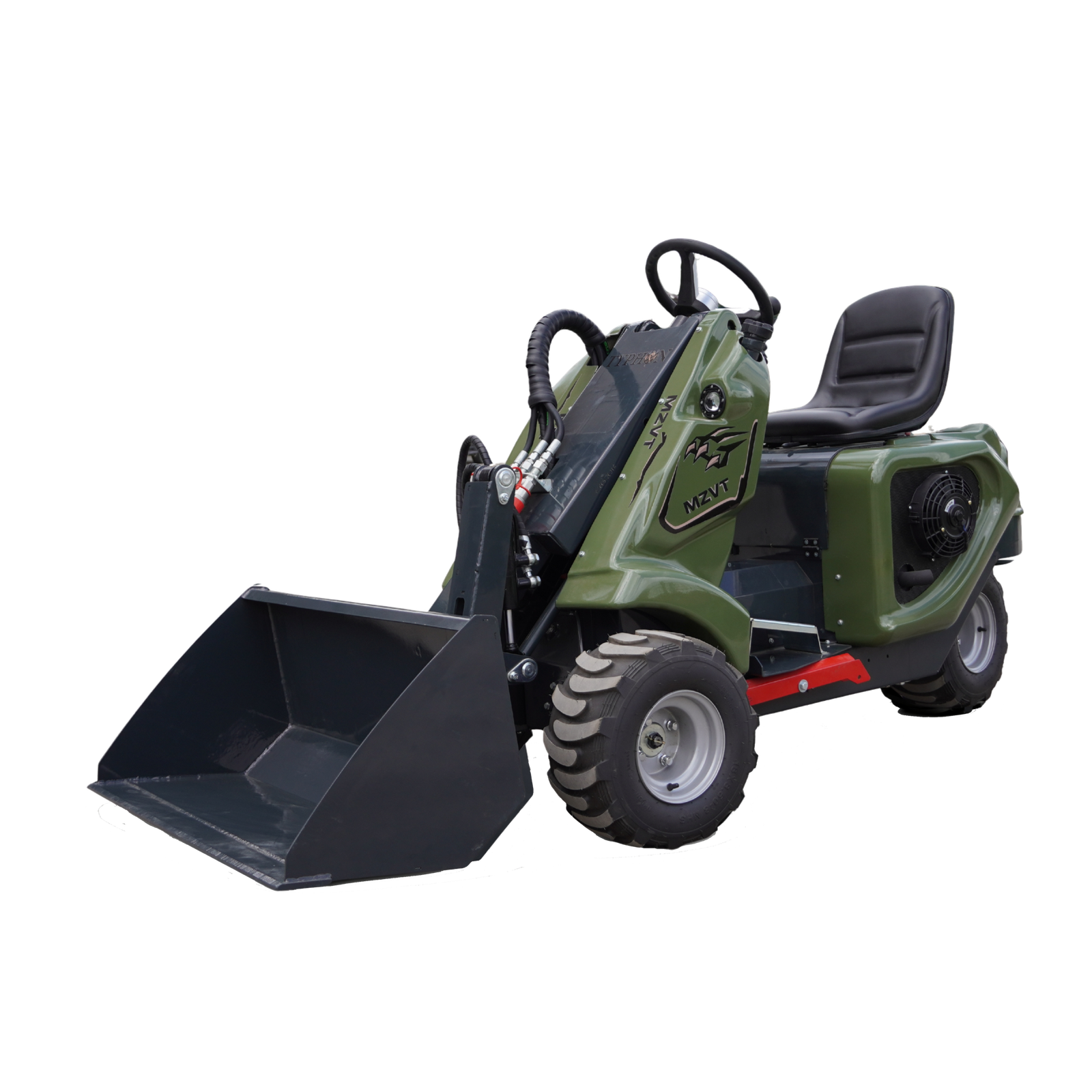 MZVT Zero Turn Tri Wheel Loader