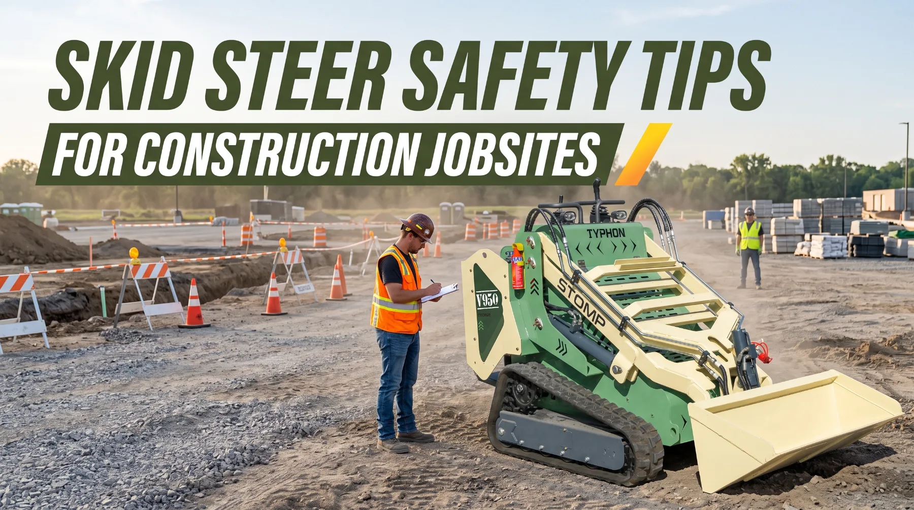 Skid Steer Safety Tips for Construction Jobsites